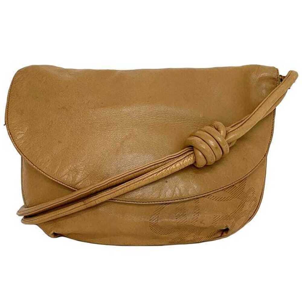 Loewe Shoulder Bag Camel Tan Brown Anagram Shoulder Flap Nappa Magnetic